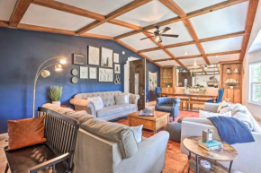 Boho-Chic Home with Game Room Near Lake Gregory!